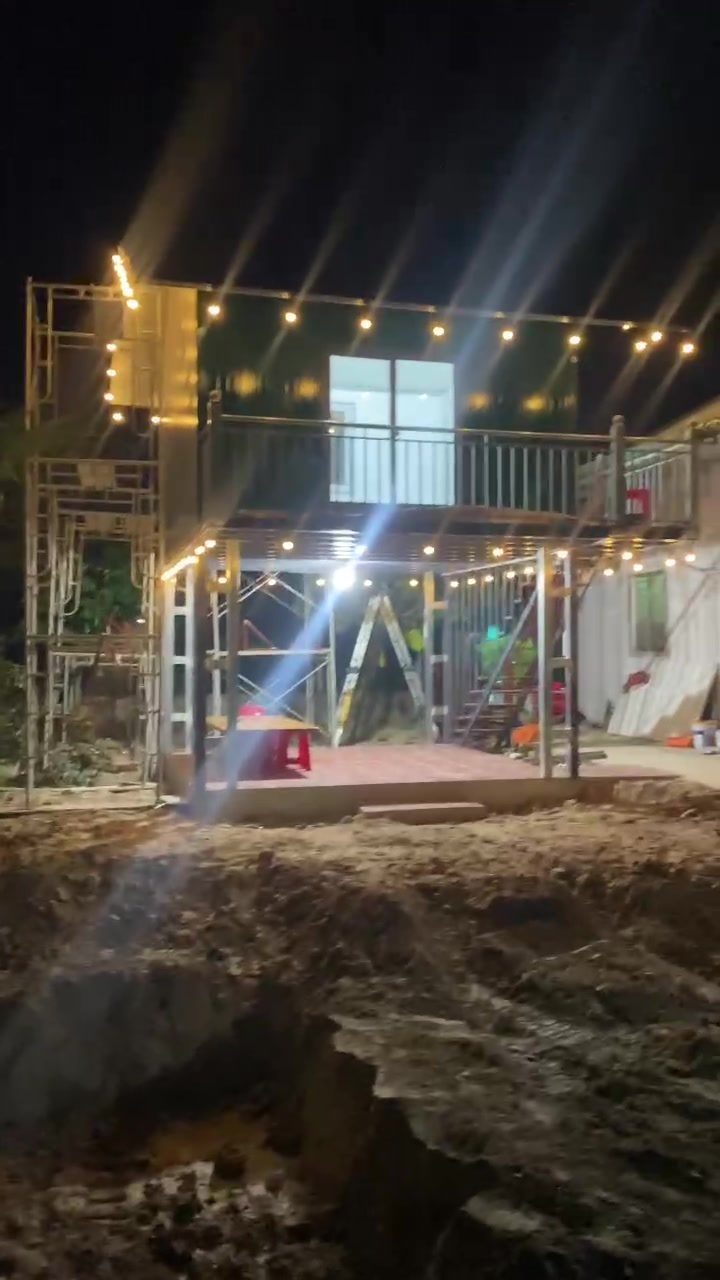 Dự Án Nhà Khung Thép 2 Tầng Lắp Ghép Hiện Đại Tại PiARC