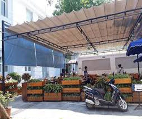 Mái bạc kéo / Retractable Tarpaulin Roofs